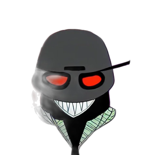 mask, hat, creature, robot transparent PNG cut-out