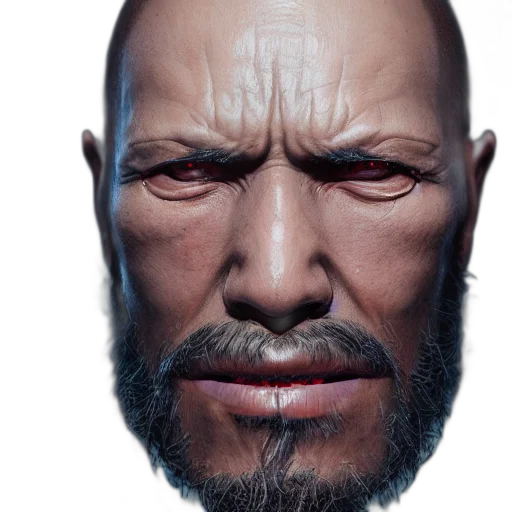 face, mask, photorealistic, 3d render transparent PNG cut-out
