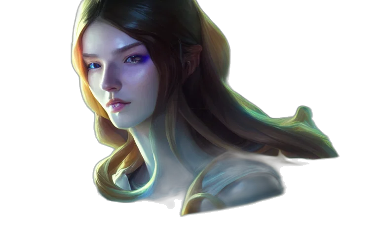 face, crown, staff, robot transparent PNG cut-out