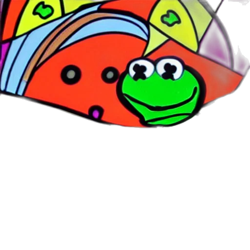 hat, umbrella, staff, dragon, concept art, photorealistic, neon, colorful transparent PNG cut-out