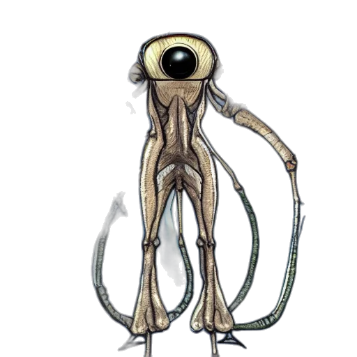 creature, staff, robot, animal transparent PNG cut-out