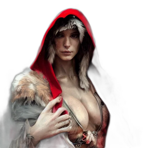 dress, face, fantasy art, concept art transparent PNG cut-out