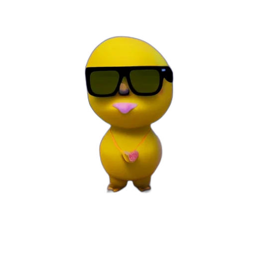 animal, creature, 3d render, pixel art transparent PNG cut-out