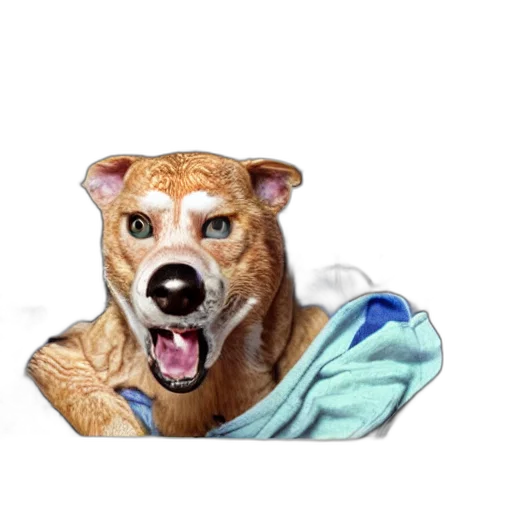 animal, creature, jacket, mask transparent PNG cut-out