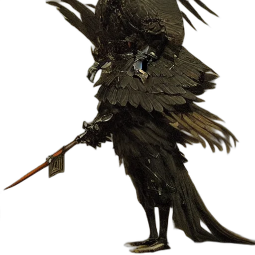 staff, sword, dragon, weapon, concept art, fantasy art, 3d render, photorealistic transparent PNG cut-out
