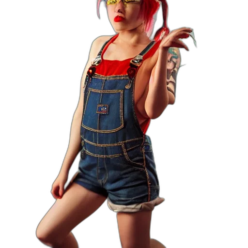 dress, concept art, 3d render, photorealistic, anime, full, body, pose transparent PNG cut-out