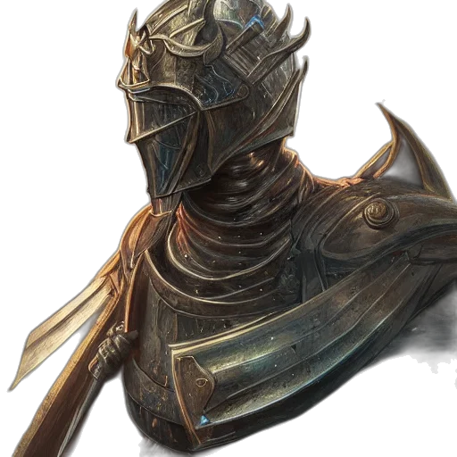 sword, mask, staff, face, fantasy art, concept art, 3d render, photorealistic transparent PNG cut-out