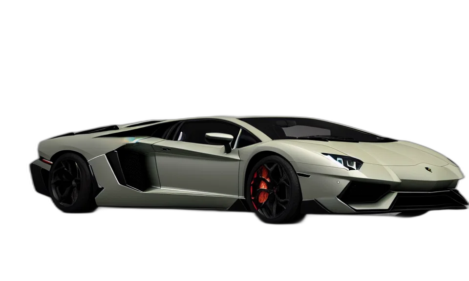 car, 3d render, photorealistic, concept art transparent PNG cut-out