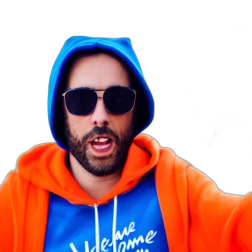 jacket, portrait, photo, kangaroo transparent PNG cut-out