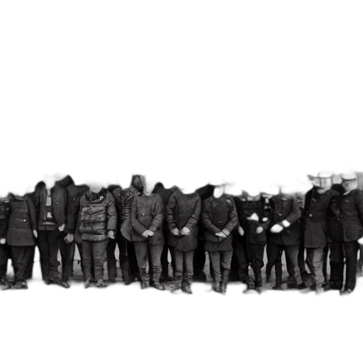 jacket, staff, mask, crown, concept art, monochrome, dark, year transparent PNG cut-out