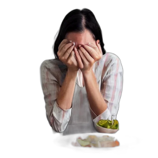 food, photorealistic, indecisive, wife, thinking, about, what, dinner transparent PNG cut-out