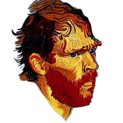 face, mask, staff, pixel art, concept art, comic book art, cartoon, portrait transparent PNG cut-out