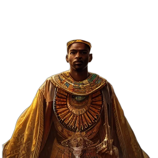 crown, staff, face, sword transparent PNG cut-out