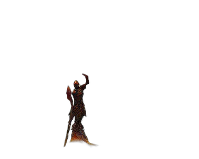 staff, dragon, creature, sword transparent PNG cut-out