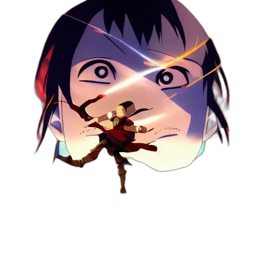 face, mask, creature, weapon transparent PNG cut-out