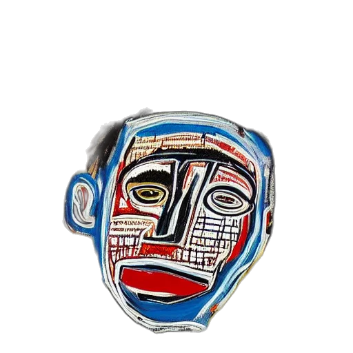 mask, jewelry, face, photorealistic transparent PNG cut-out
