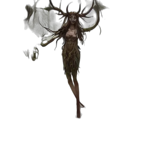 creature, staff, animal, crown transparent PNG cut-out