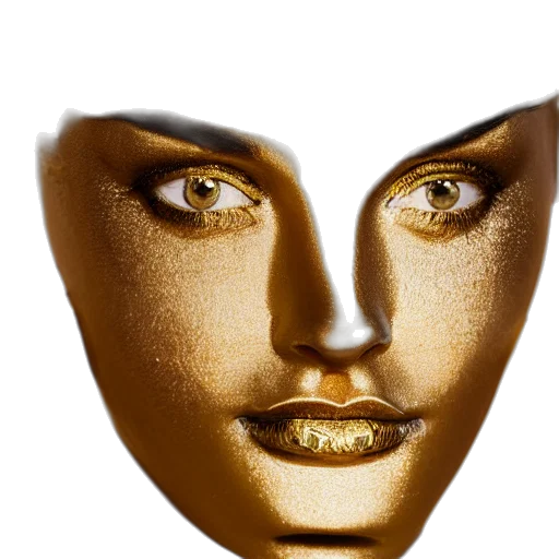 mask, face, jewelry, crown, photorealistic, 3d render, concept art, fantasy art transparent PNG cut-out