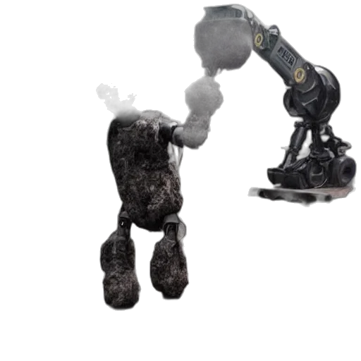 robot, weapon, staff, animal transparent PNG cut-out