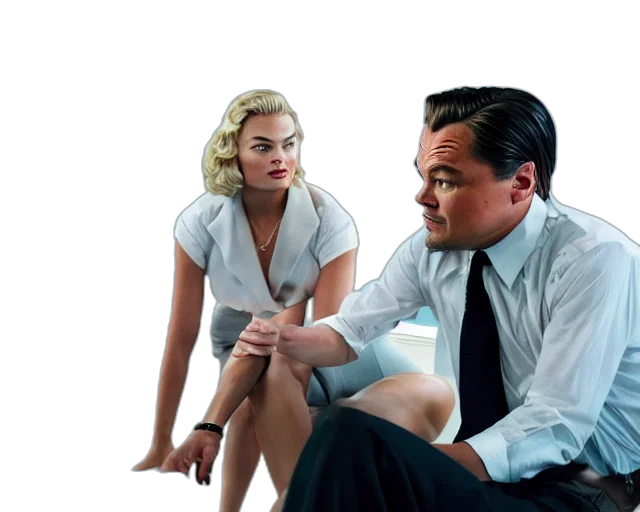 fire, leonardo, dicaprio, wolf transparent PNG cut-out