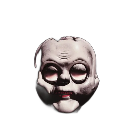 mask, face, jewelry, creature transparent PNG cut-out