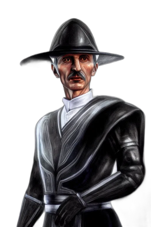 staff, hat, face, mask, concept art, fantasy art, comic book art, photorealistic transparent PNG cut-out