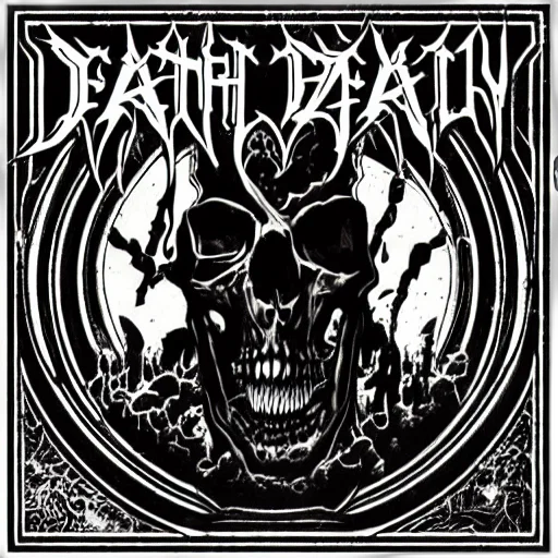 death, metal, album, cover transparent PNG cut-out