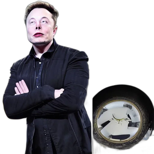 staff, robot, outer space, elon transparent PNG cut-out
