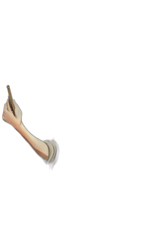 staff, weapon, hair, shoes transparent PNG cut-out