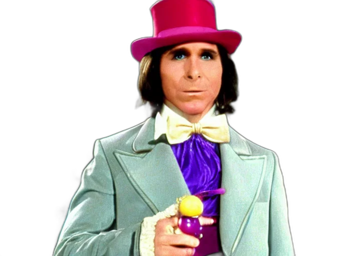 jacket, hat, robot, staff transparent PNG cut-out