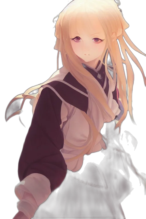 dress, staff, dragon, weapon transparent PNG cut-out