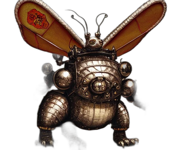 robot, creature, animal, staff transparent PNG cut-out