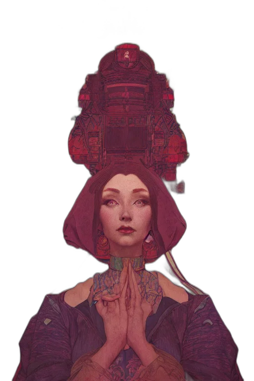 crown, hat, robot, face transparent PNG cut-out