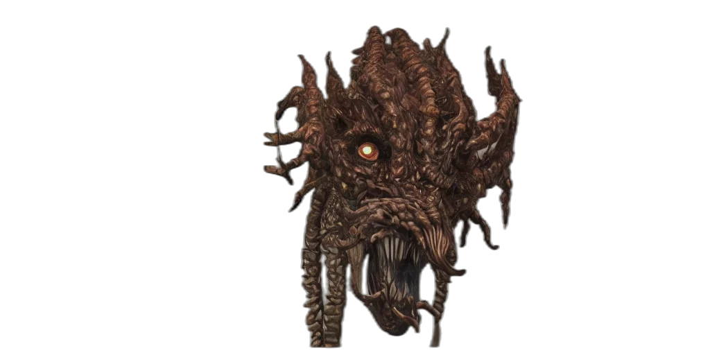 mask, creature, face, dragon transparent PNG cut-out