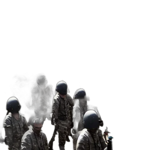staff, weapon, mask, jacket transparent PNG cut-out