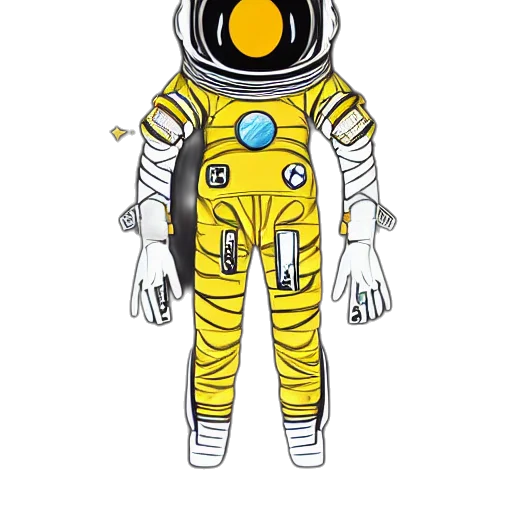 robot, mask, jacket, staff transparent PNG cut-out