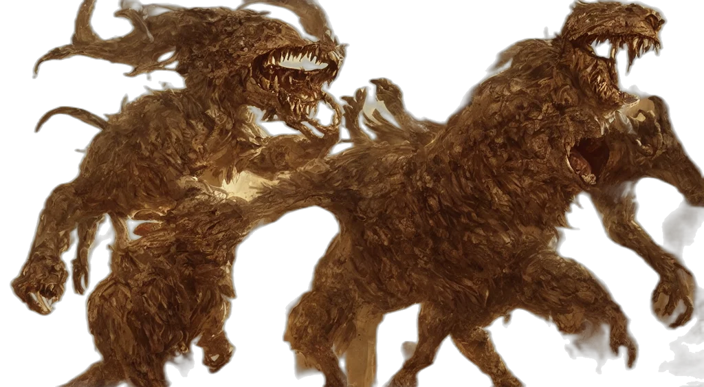 dragon, creature, animal, hair transparent PNG cut-out