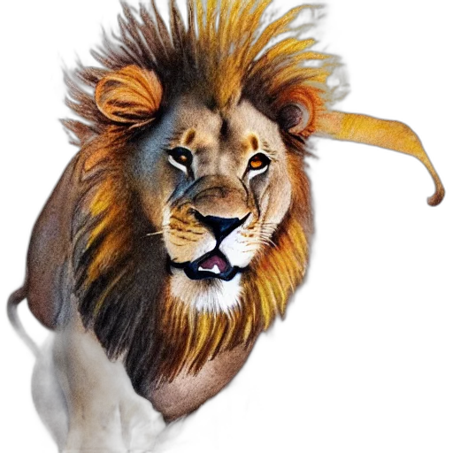 animal, staff, crown, creature transparent PNG cut-out