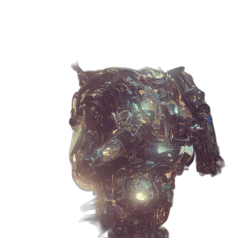 robot, mask, creature, animal transparent PNG cut-out