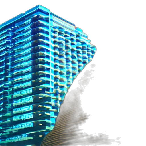 building, 3d render, photorealistic, concept art transparent PNG cut-out