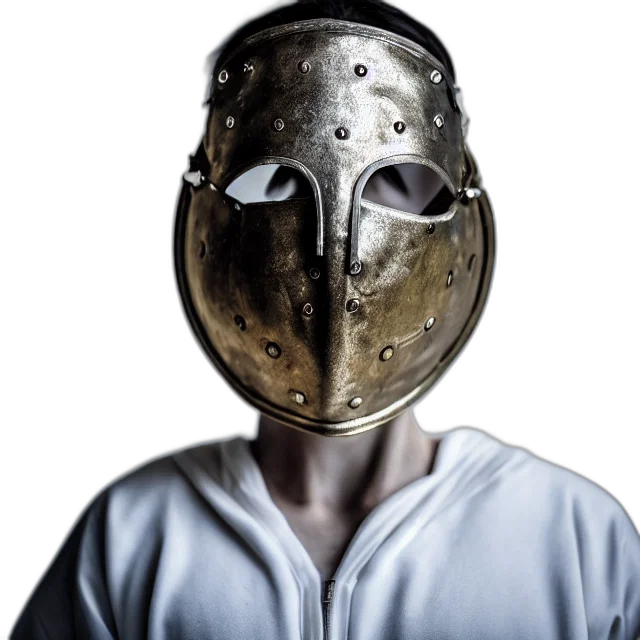 mask, face, robot, sword transparent PNG cut-out