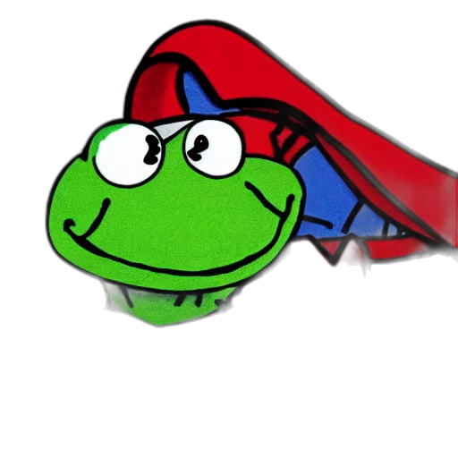 hat, crown, umbrella, staff, 3d render, pixel art, concept art, cartoon transparent PNG cut-out