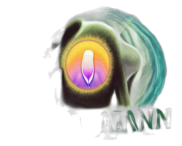 creature, hair, face, robot transparent PNG cut-out