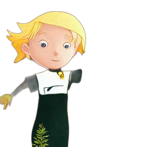 staff, cartoon, 3d render, concept art, little, prince transparent PNG cut-out