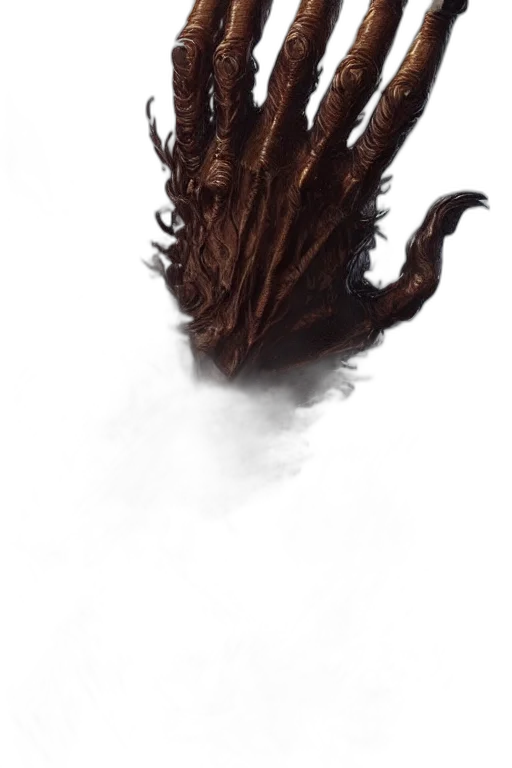 hair, dragon, creature, mask, concept art, fantasy art, photorealistic, watercolor transparent PNG cut-out