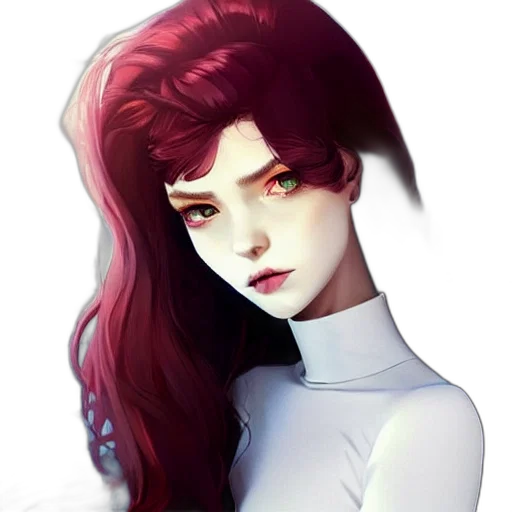 face, robot, mask, fantasy art, concept art, pixel art, anime, red transparent PNG cut-out