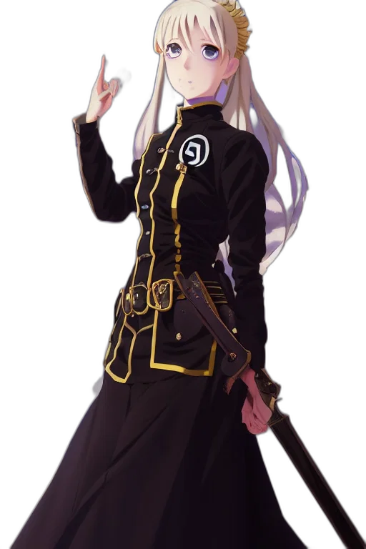 staff, jacket, weapon, dress transparent PNG cut-out