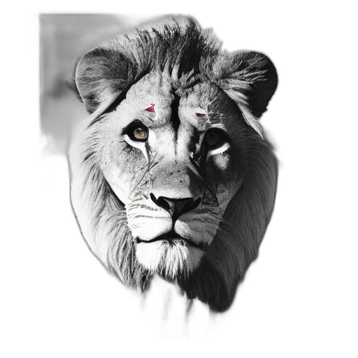 animal, crown, face, staff transparent PNG cut-out