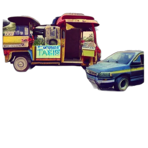 car, concept art, photorealistic, pixel art transparent PNG cut-out