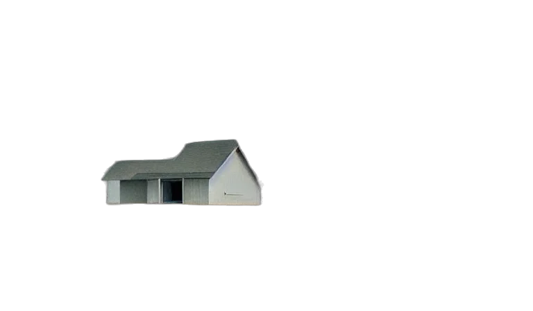 building, umbrella, furniture, 3d render, concept art, photorealistic, serene, landscape transparent PNG cut-out
